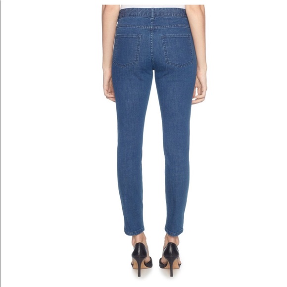 Magaschoni embroidered cropped Jeans - Picture 2 of 8